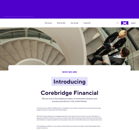 Who We Are | Corebridge Financial